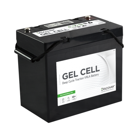 Discover EV512G-044, 12V 45Ah C5, GEL, M6