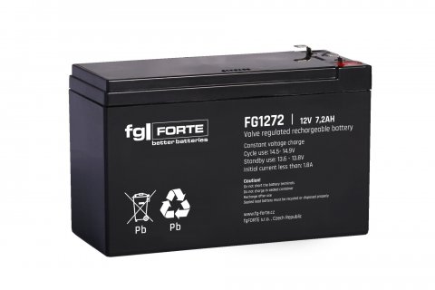 Akumulátor fgFORTE FG1272 F1, 12V 7,2Ah