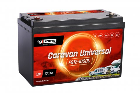 Akumulátor fgFORTE Caravan Universal, FG12-100DC, 12V 100Ah, deep cycle