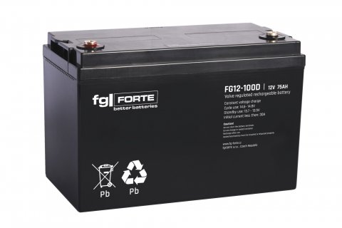 Akumulátor fgFORTE FG12-100D, 12V 100Ah, deep cycle