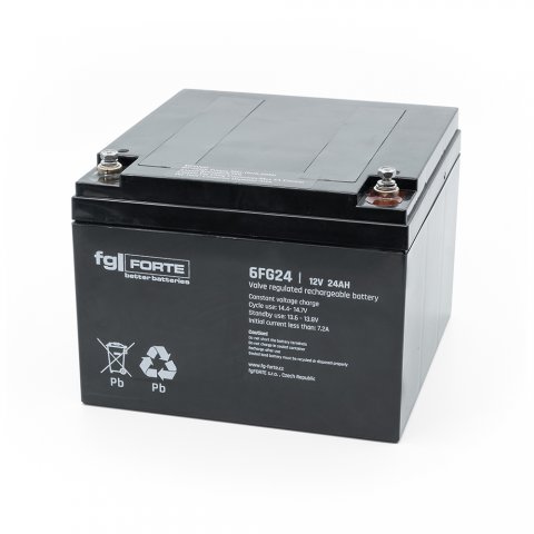 Akumulátor fgFORTE 6FG24, 12V 24Ah