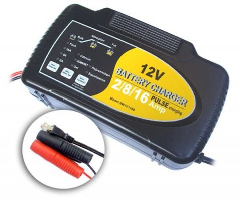 Nabíječ SW121160, 12V/2,8,16A