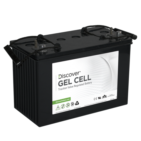 Discover EV512G-080, 12V 80Ah C5, GEL, AM (M8)